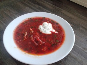 Russian Borscht soup